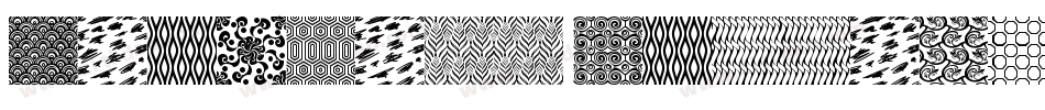 Seamless Patterns字体转换
